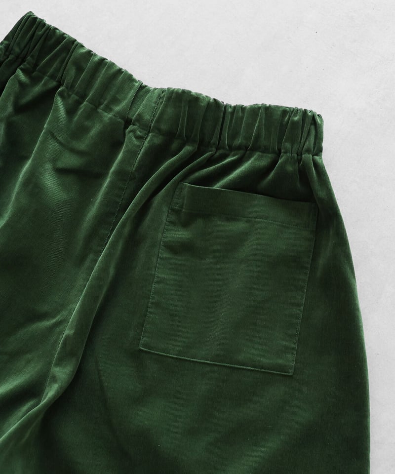 HUIS | みじんコールスカートパンツ（エバーグリーン）【レディス】505