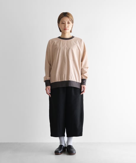 HUIS |   モールスキンサルエルバルーンパンツ（ブラック）【ユニセックス】511