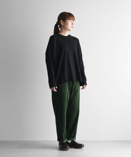 HUIS | みじんコールイージーワークパンツ（エバーグリーン）【ユニセックス】507