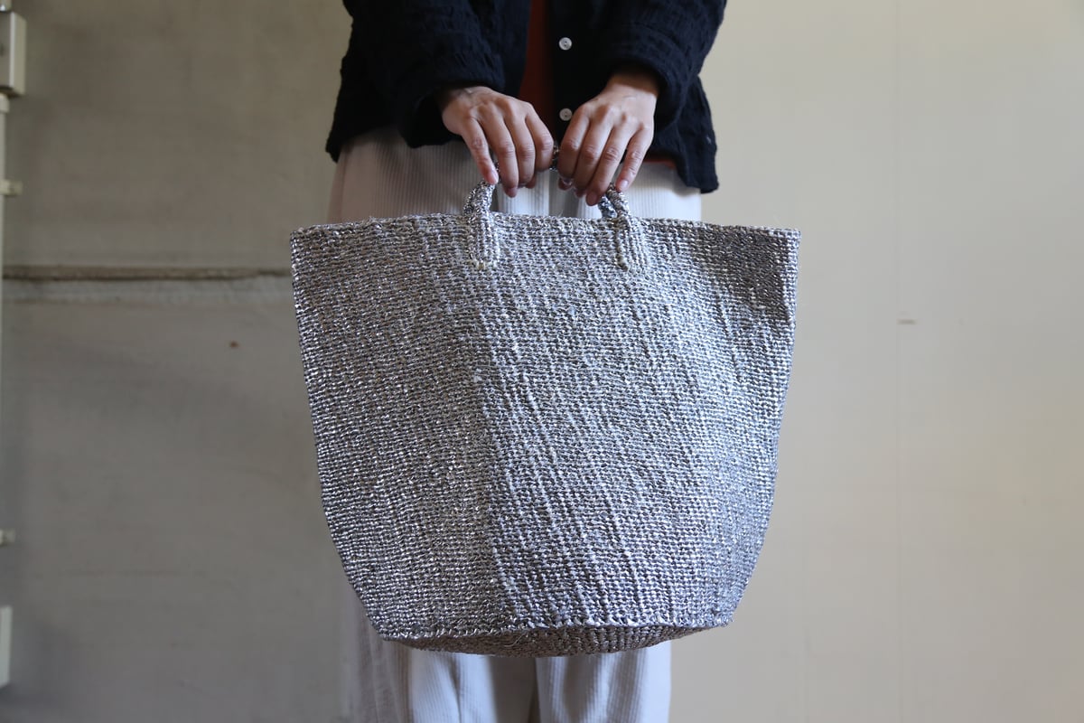 RECTANGLE シルバーバッグ RECTANGLE | シルバーバスケット | 絲佳 online store
