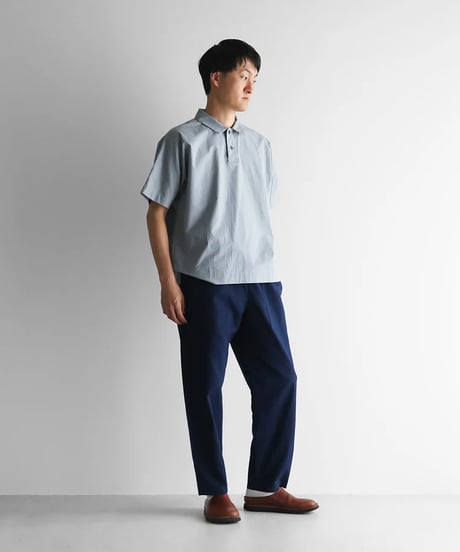 HUIS |やわらかシーチングコットンイージーワークパンツ（ダークネイビー）【ユニセックス】507