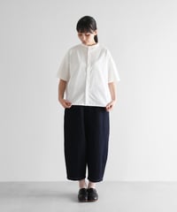 HUIS | “HUIS×三備”綿麻シャトルデニムバルーンパンツ（インディゴ）【ユニセックス】506