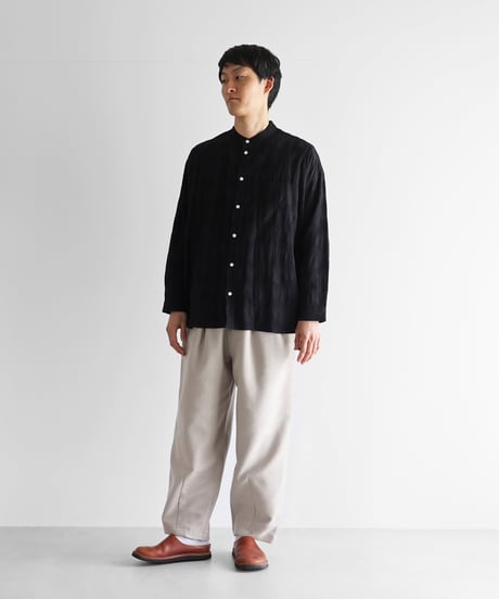 HUIS | 厚手モールスキンワイドパンツ（グレー）【ユニセックス】504