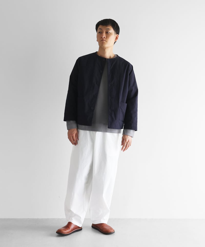 HUIS | バフクロスsunstate中綿ジャケット（ダークネイビー