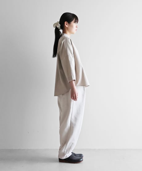 HUIS | ［HUIS in house］SUVIN “裏ボア”スウェットバルーンパンツロング（ホワイトグレー）【ユニセックス】SW506L