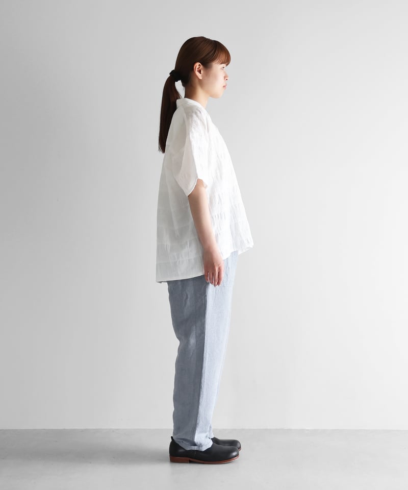 HUIS ハウス パンツ アイスブルー サイズ:FREE | バンブー リネン