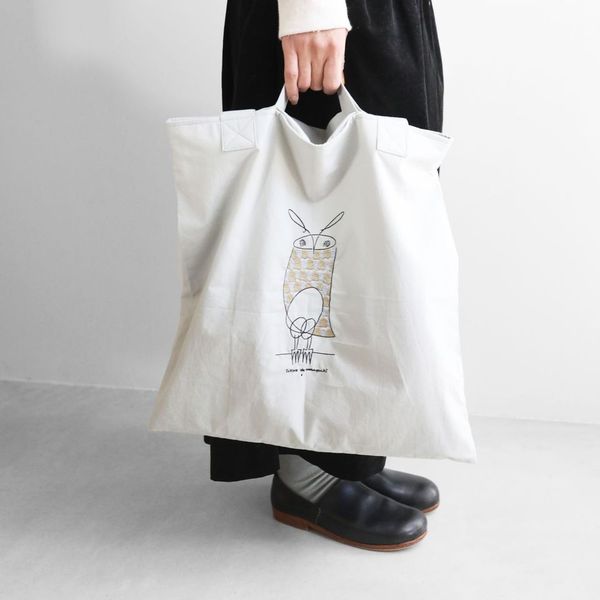 【貴重】山口一郎　CONNECT 数量限定　ふくろう HUIS | “山口一郎×HUIS”限定レコードバッグ【owlフクロウ】（ミスト