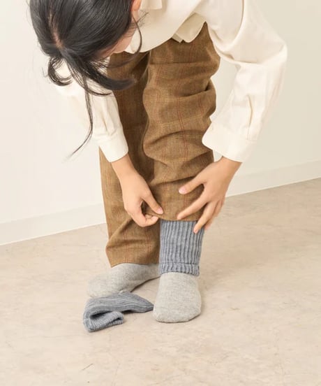 くらしきぬ | レッグウォーマー厚手ショート丈