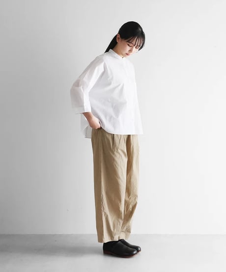 HUIS | コードレーンワイドパンツ（ライトベージュ）【ユニセックス】504