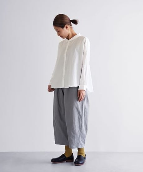 HUIS | やわらかシーチングコットンバルーンパンツ（ライトグレー）【ユニセックス】506