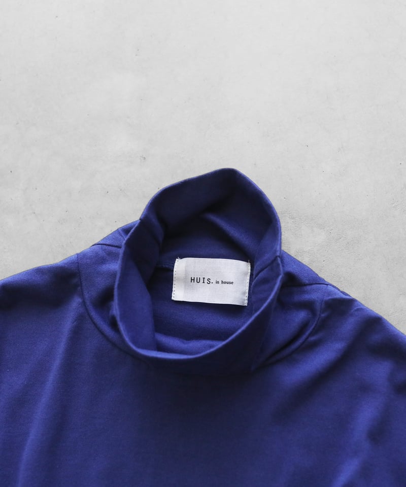 HUIS in house | SUVIN COTTON長袖タートルネックカットソー（フレンチ