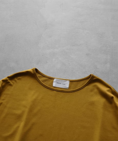 HUIS in house |SUVIN COTTON長袖コクーンカットソー（ピクルス）【レディス】CS202