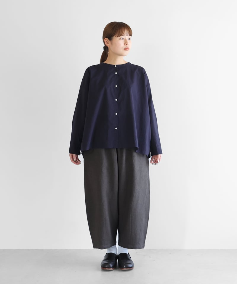 huis オールドレピア天日干しラミーリネン　ロングスカート 遠州織物 huis オールドレピア天日干しラミーリネン ロングスカート 遠州織物