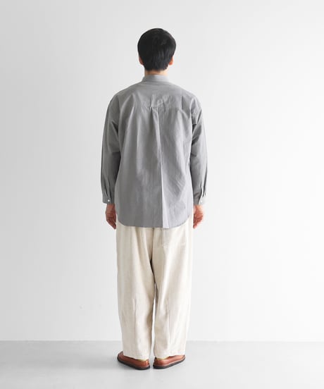HUIS | 綿麻コーデュロイバルーンパンツロング（太畝・きなり）【ユニセックス】506L