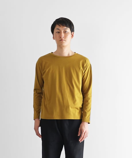 HUIS in house |［HUIS in house］SUVIN COTTON長袖カットソー（ピクルス）【ユニセックス】CS201