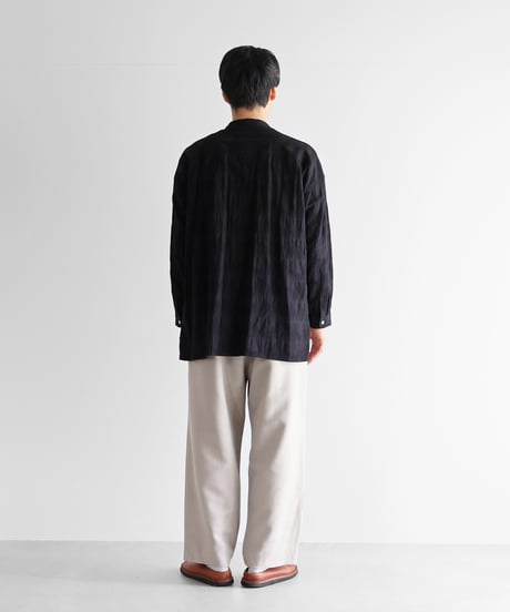 HUIS | 厚手モールスキンワイドパンツ（グレー）【ユニセックス】504