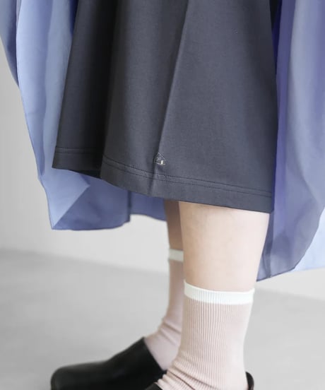 HUIS |［HUIS in house］SUVIN COTTONペチパンツロング（ダークグレー）【レディス】CS502