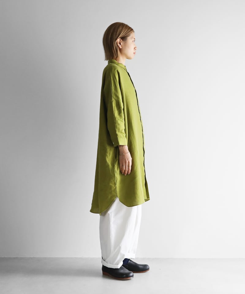 HUIS. シャトルリネンロングシャツ シャトルリネンロングシャツ【ユニセックス】004をリリースしま