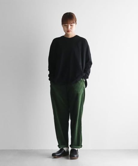 HUIS | みじんコールイージーワークパンツ（エバーグリーン）【ユニセックス】507