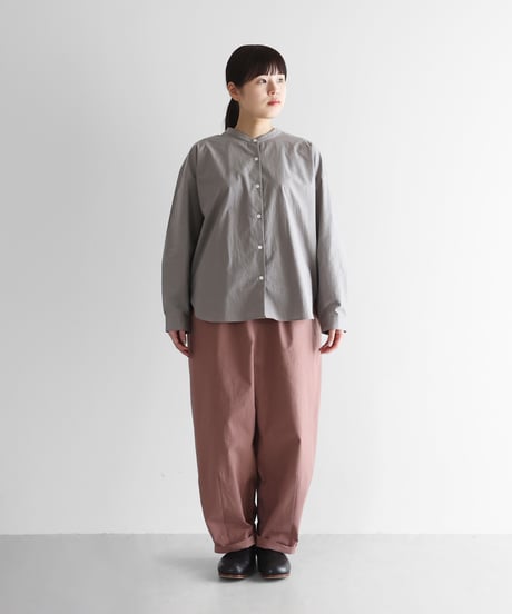 HUIS |バフクロスバルーンパンツロング（ピンク）【ユニセックス】506L