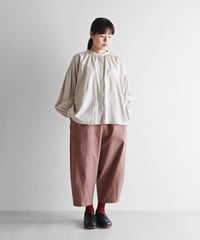 HUIS |バフクロスバルーンパンツ（ピンク）【ユニセックス】506