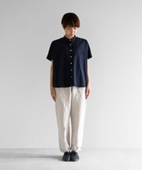 HUIS |バンブーリネンイージーワークパンツ（グレージュ）【ユニセックス】507
