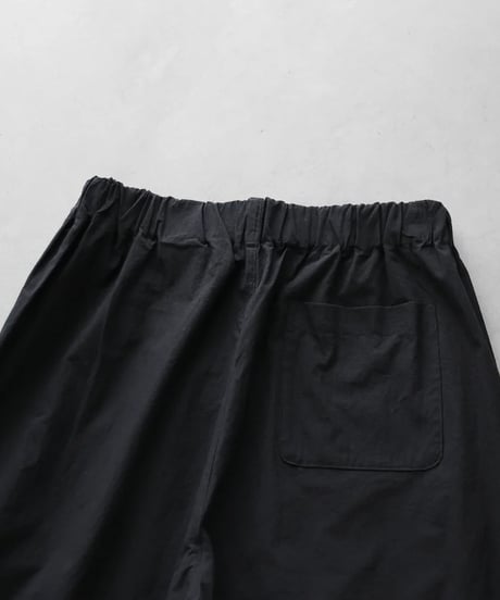 HUIS |コードレーンワイドパンツ（ブラック）【ユニセックス】504