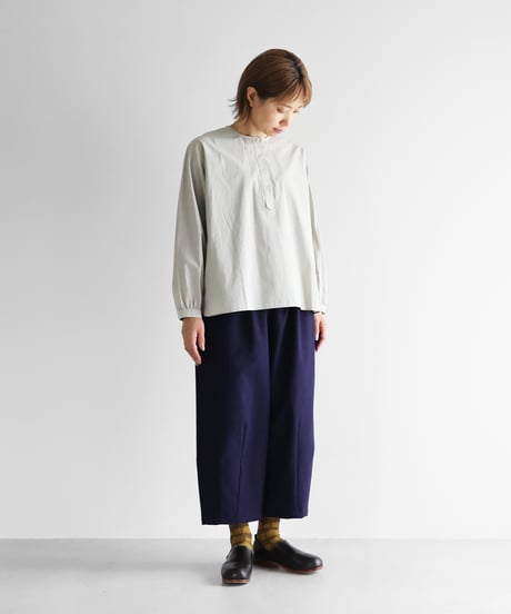 HUIS |スヴィンオックスフォードバルーンパンツ（フレンチネイビー）【ユニセックス】506