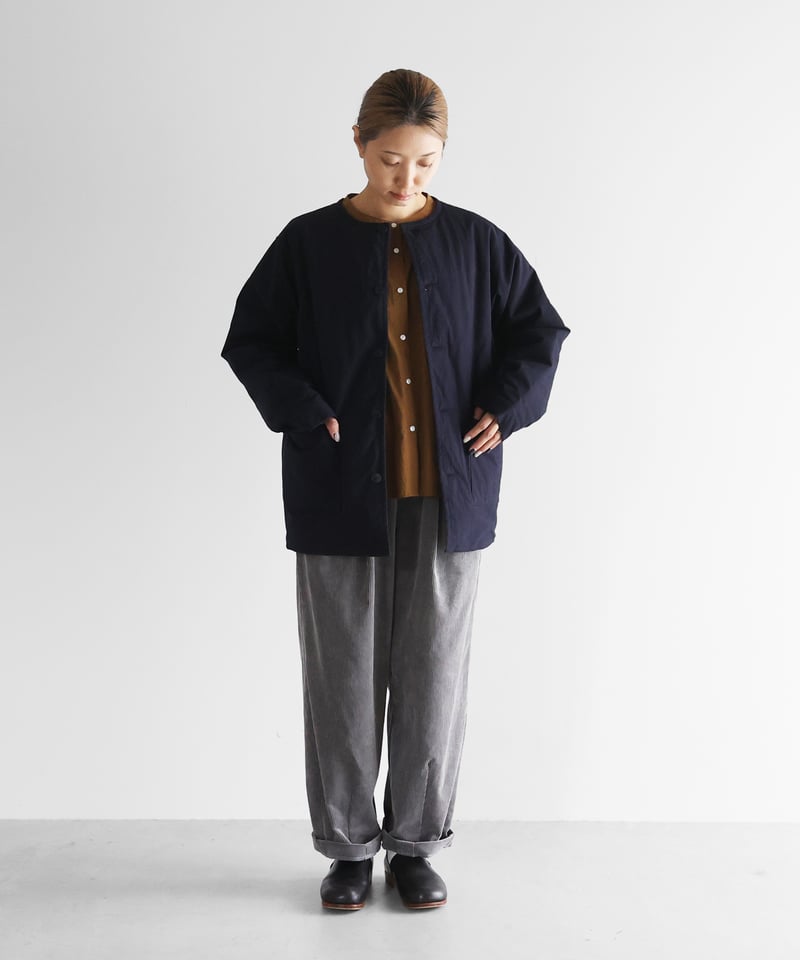 HUIS ダウンプルーフコットン　sunstate 中綿ジャケット HUIS |ダウンプルーフコットンsunstate中綿ジャケット（ブラック