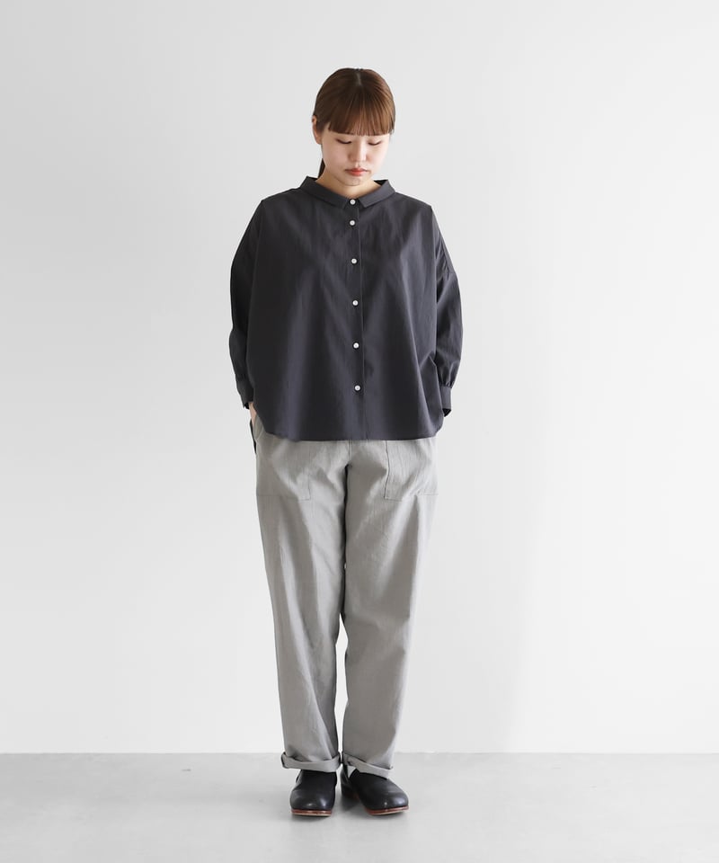 HUIS./遠州織物　やわらかシーチングコットンイージーワークパンツ　Free やわらかシーチングコットンイージーワークパンツ 507が再入荷