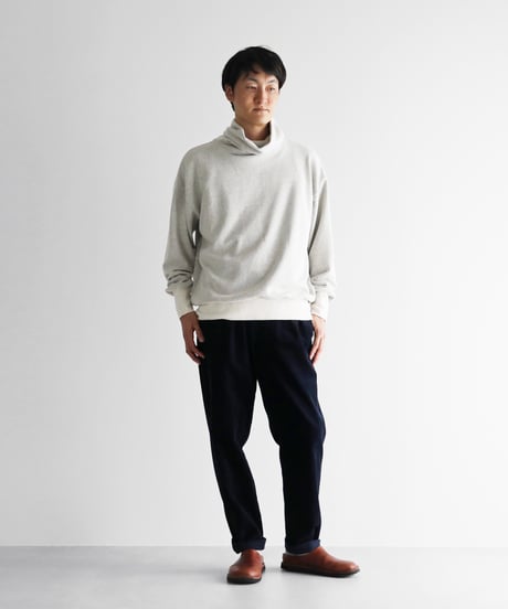 HUIS in house | SUVINスウェットタートルプルオーバー（ナチュラル）【ユニセックス】SW203