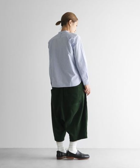 HUIS | みじんコールサルエルバルーンパンツ（エバーグリーン）【ユニセックス】511