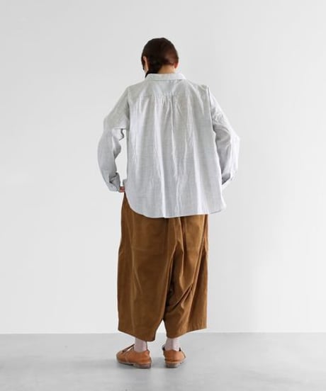 HUIS | みじんコールサルエルバルーンパンツ（キャメル）【ユニセックス】511