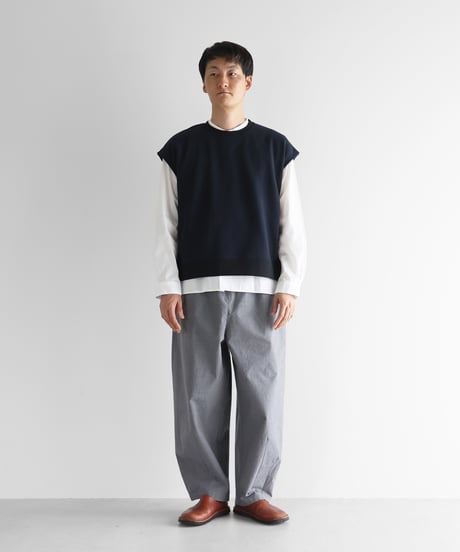 HUIS in house | SUVINスウェットゆるベスト（ダークネイビー）【ユニセックス】SW602