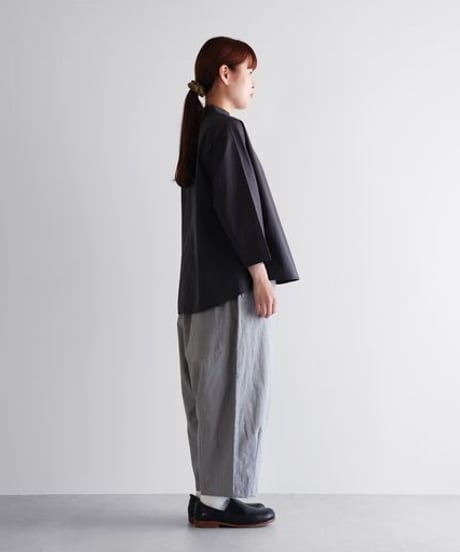 HUIS | やわらかシーチングコットンバルーンパンツ（ライトグレー）【ユニセックス】506