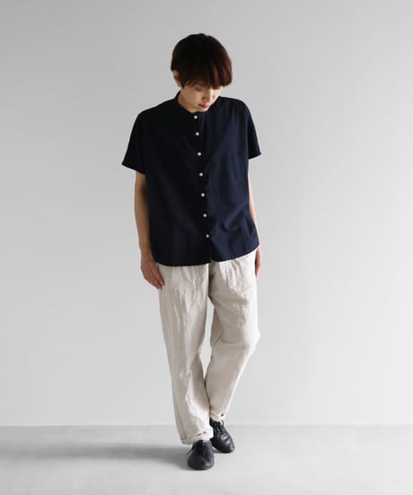 HUIS |バンブーリネンイージーワークパンツ（グレージュ）【ユニセックス】507