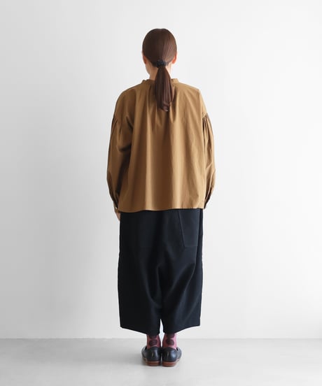 HUIS |   モールスキンサルエルバルーンパンツ（ブラック）【ユニセックス】511