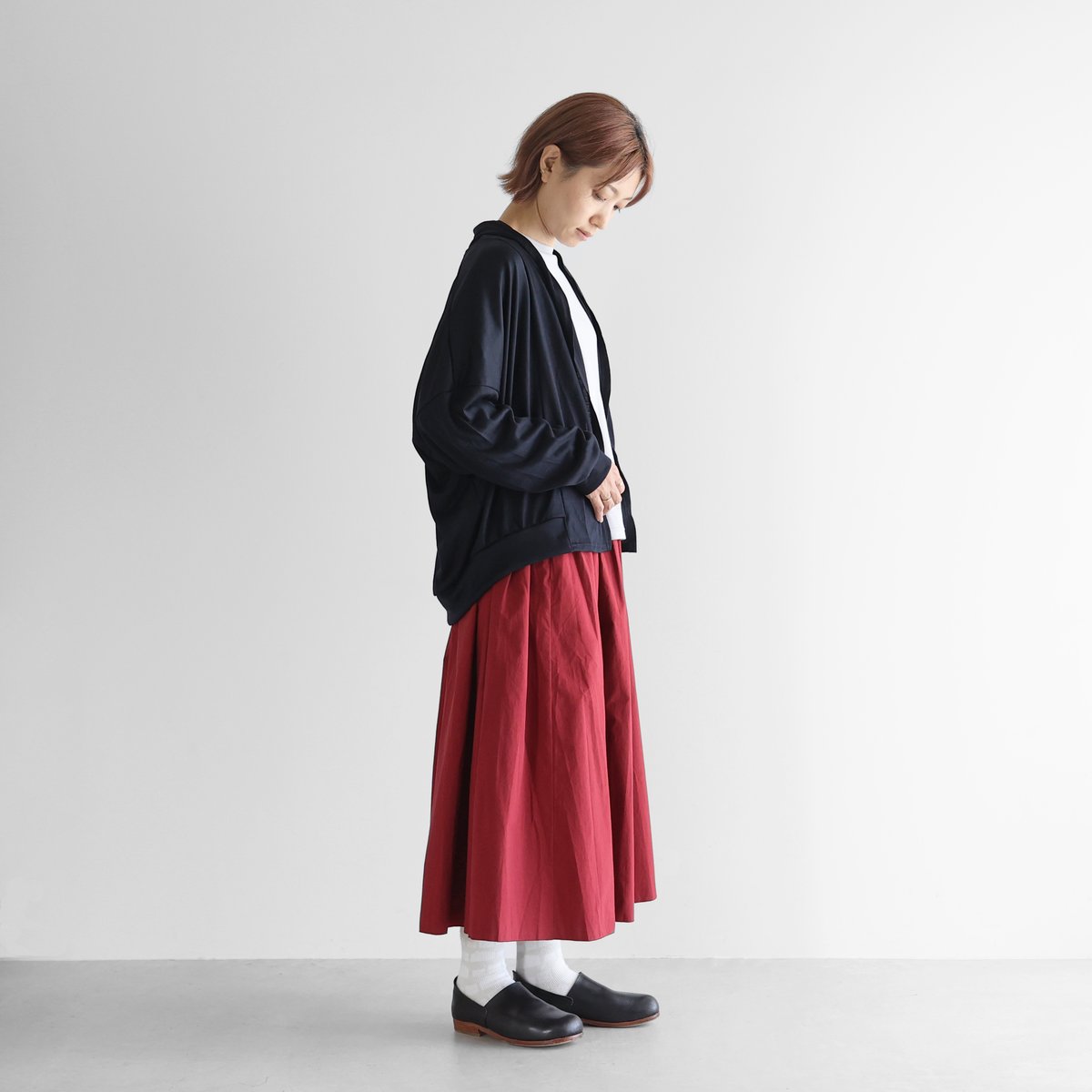 HUIS |［HUIS in house］メリノオプティモウォッシャブルウール天竺