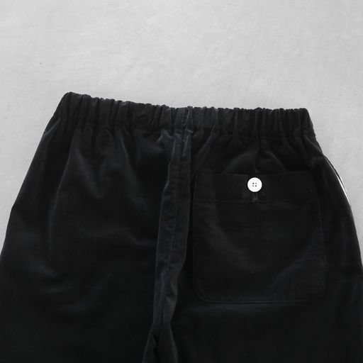 HUIS | みじんコールイージーワークパンツ（ブラック）【ユニセックス