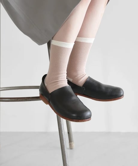 HUIS |［HUISのくつした］SUVIN（さくらベージュ）【ユニセックス22cm-27cm】