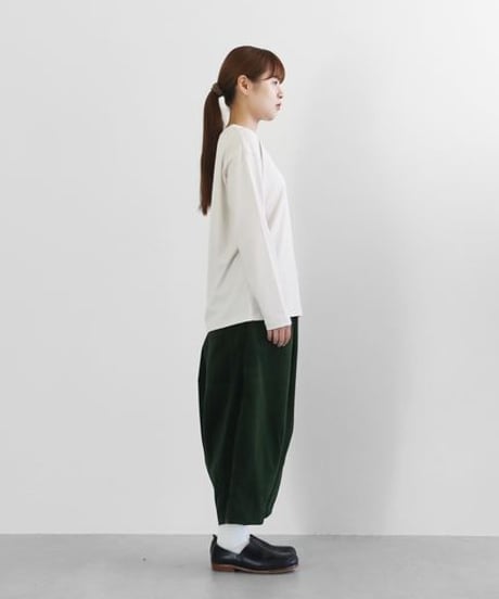HUIS | みじんコールサルエルバルーンパンツ（エバーグリーン）【ユニセックス】511