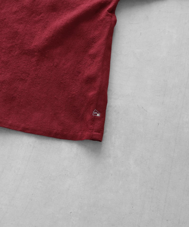 イッセイミヤケ ウール調 シワ加工 ウォッシャブル カーディガン ワインレッド メンズ／トップス／カーディガン – isseymiyake.com