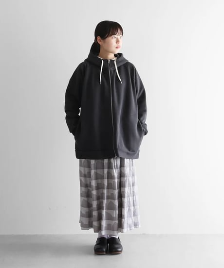 HUIS | ［HUIS in house］SUVINスウェットジップパーカーL（ダークグレー）【ユニセックス】SW701L