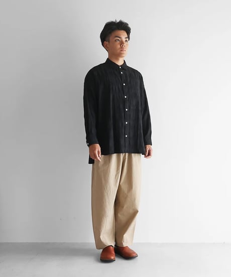 HUIS | コードレーンワイドパンツ（ライトベージュ）【ユニセックス】504