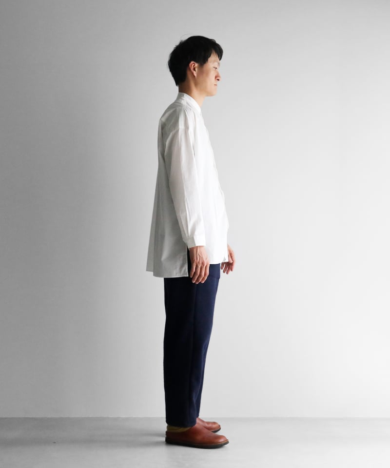 【美品】ARTS&SCIENCE　縮絨ウール サルエル パンツ　秋冬　フランネル HUIS×尾州”縮絨ウールフランネルイージーワークパンツ（ダーク