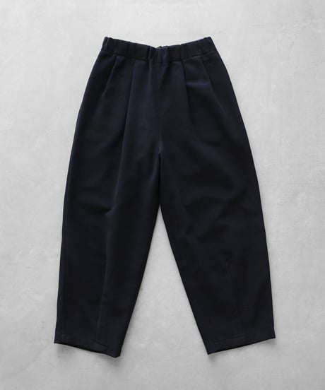 HUIS | 厚手モールスキンワイドパンツ（ブラック）【ユニセックス】504