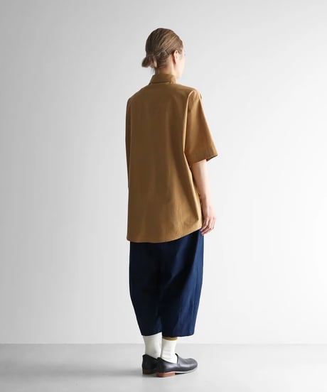HUIS |やわらかシーチングコットンバルーンパンツ（ダークネイビー）【ユニセックス】506