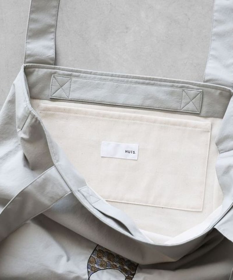 HUIS | “山口一郎×HUIS”限定レコードバッグ【owlフクロウ】（ミスト