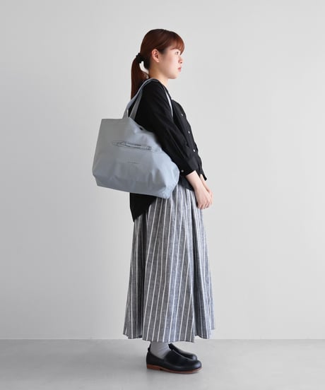 HUIS |“山口一郎×HUIS”限定トートバッグ【shuttle シャトル】（ブルーグレー）YHS001