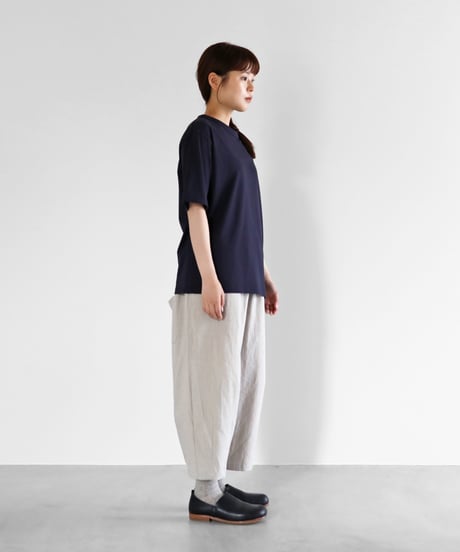 HUIS |やわらかシーチングコットンバルーンパンツ（グレージュ）【ユニセックス】506